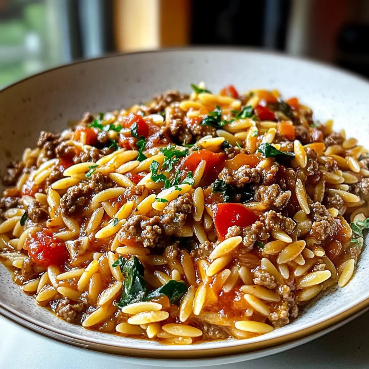 Ground Beef Orzo Recipe for Everyone: Comfort in a Bowl