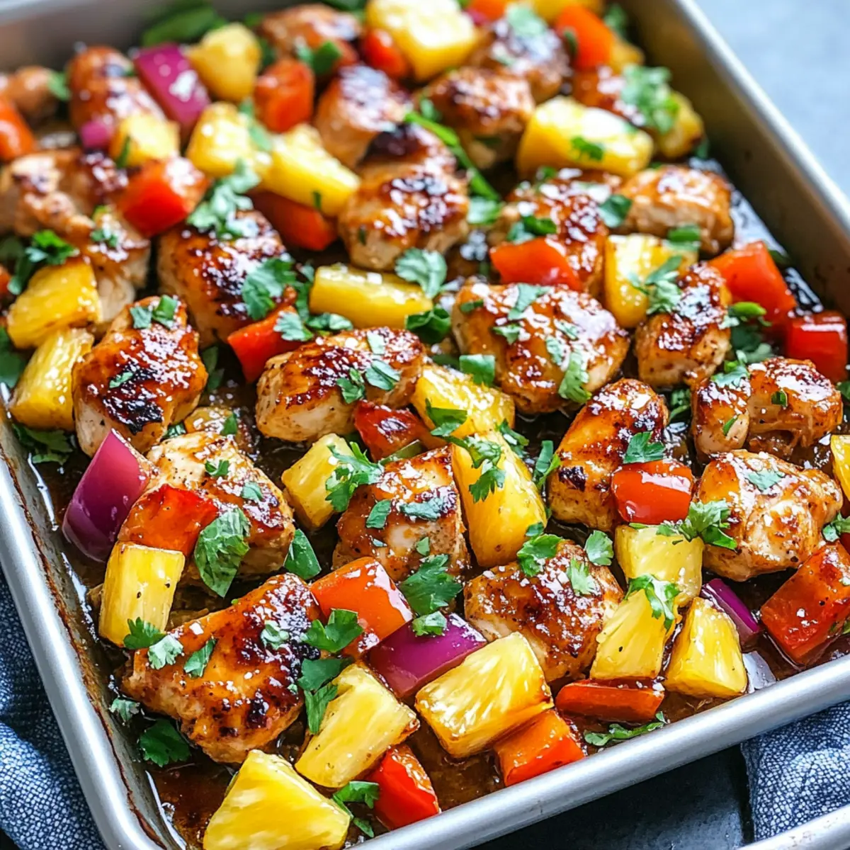 Hawaiian Chicken Sheet Pan: Easy, Flavorful Family Dinner
