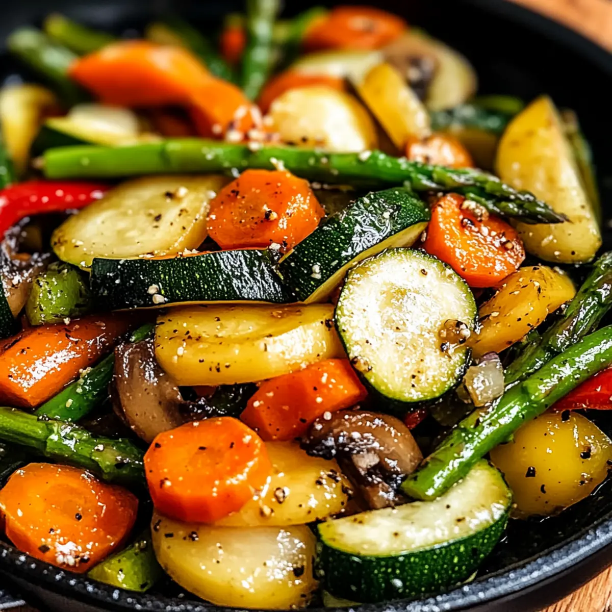 Savory Sautéed Vegetables Recipe for Busy Weeknights