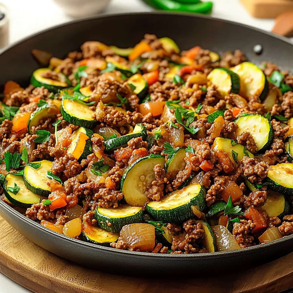 Delicious Zucchini and Ground Beef Skillet Ready in 30 Minutes