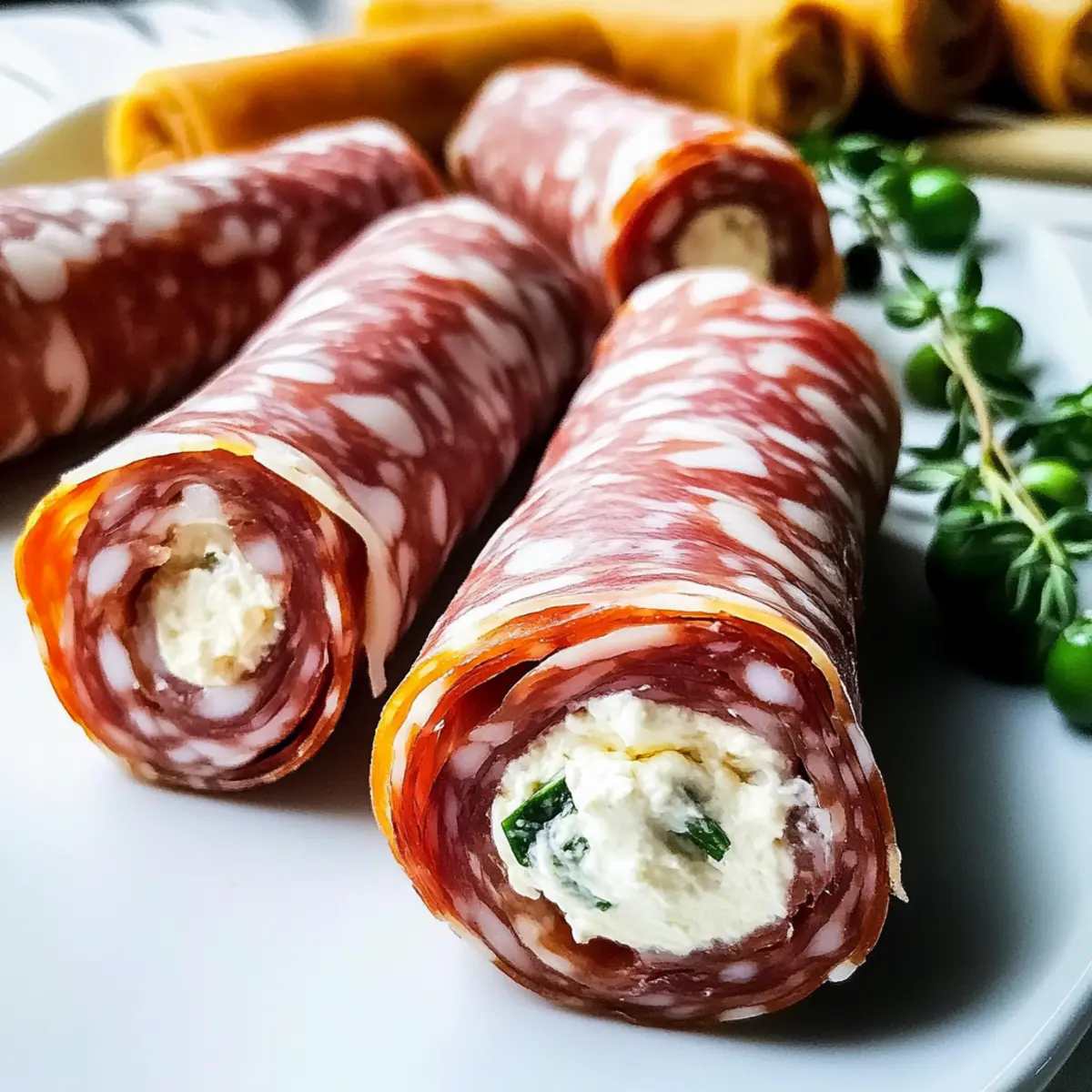Cream Cheese Salami Roll Ups: Easy Appetizer Everyone Loves