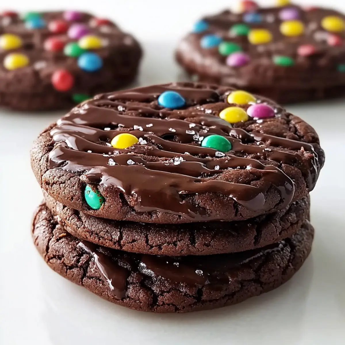 Chewy Cosmic Brownie Cookies That Melt in Your Mouth