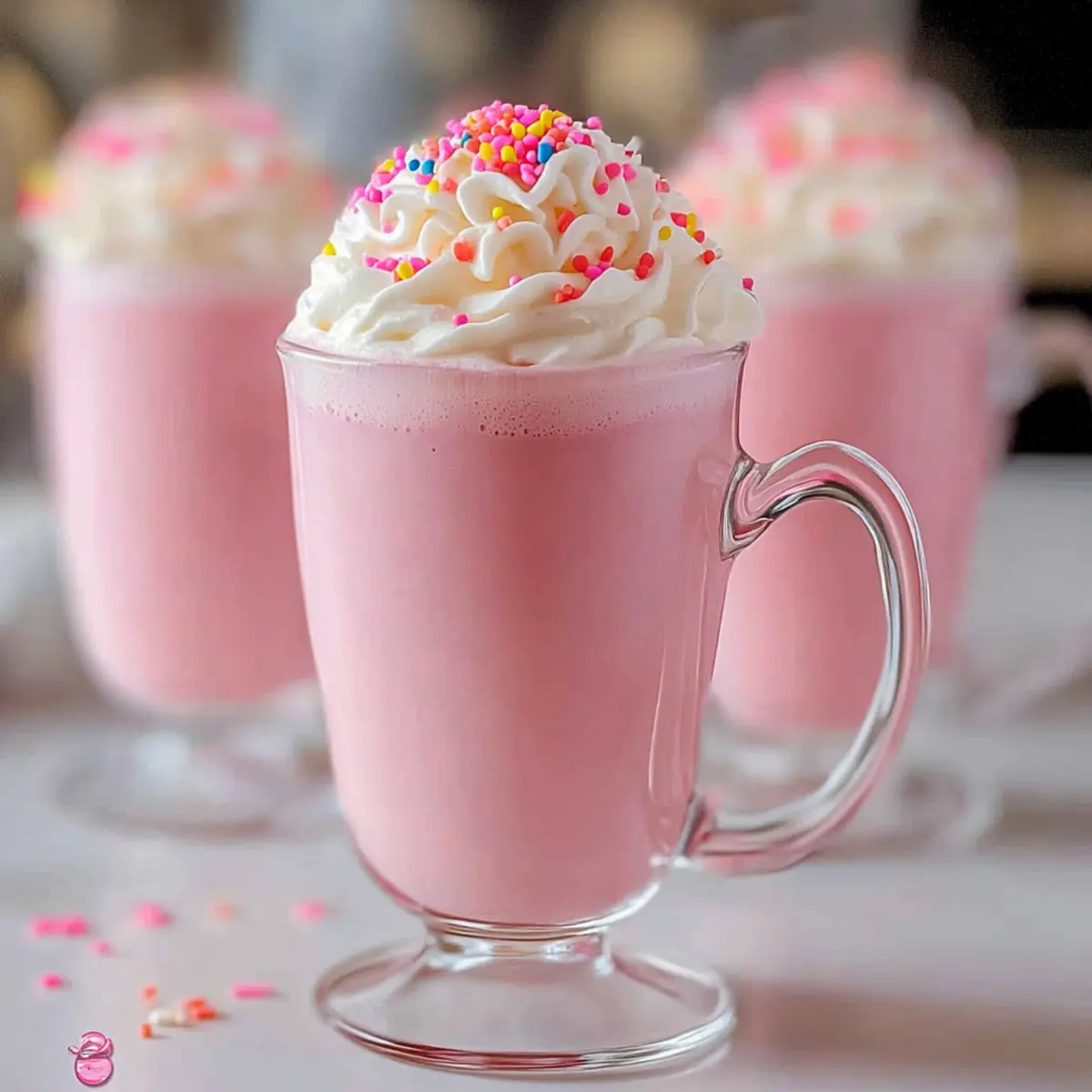 Decadent Pink Hot Chocolate for Cozy Winter Nights