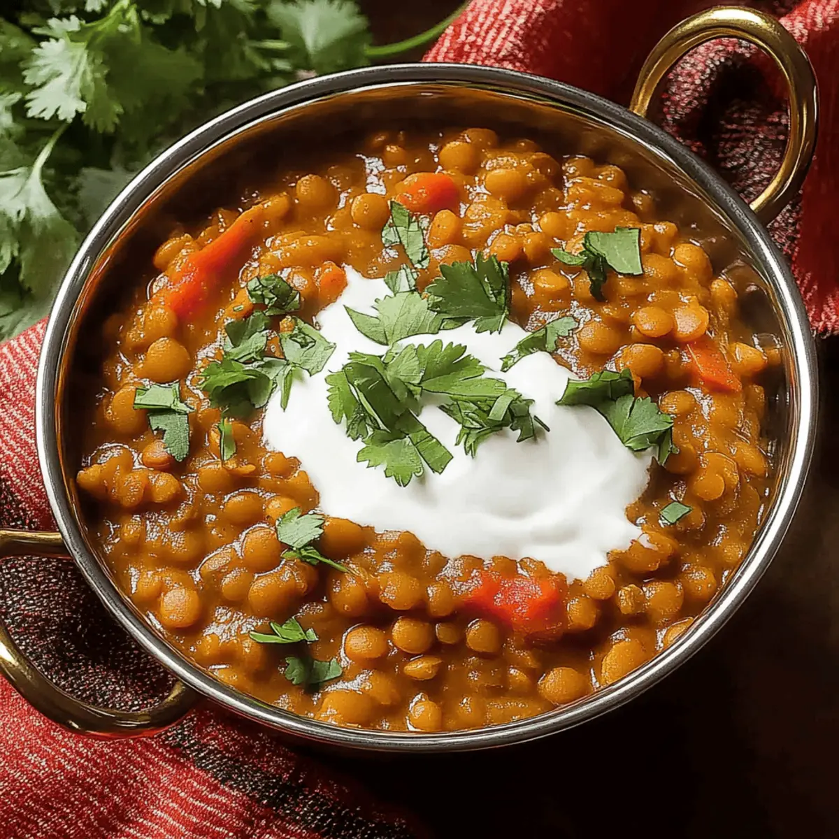Creamy Lentil Curry: A Cozy, Budget-Friendly Delight