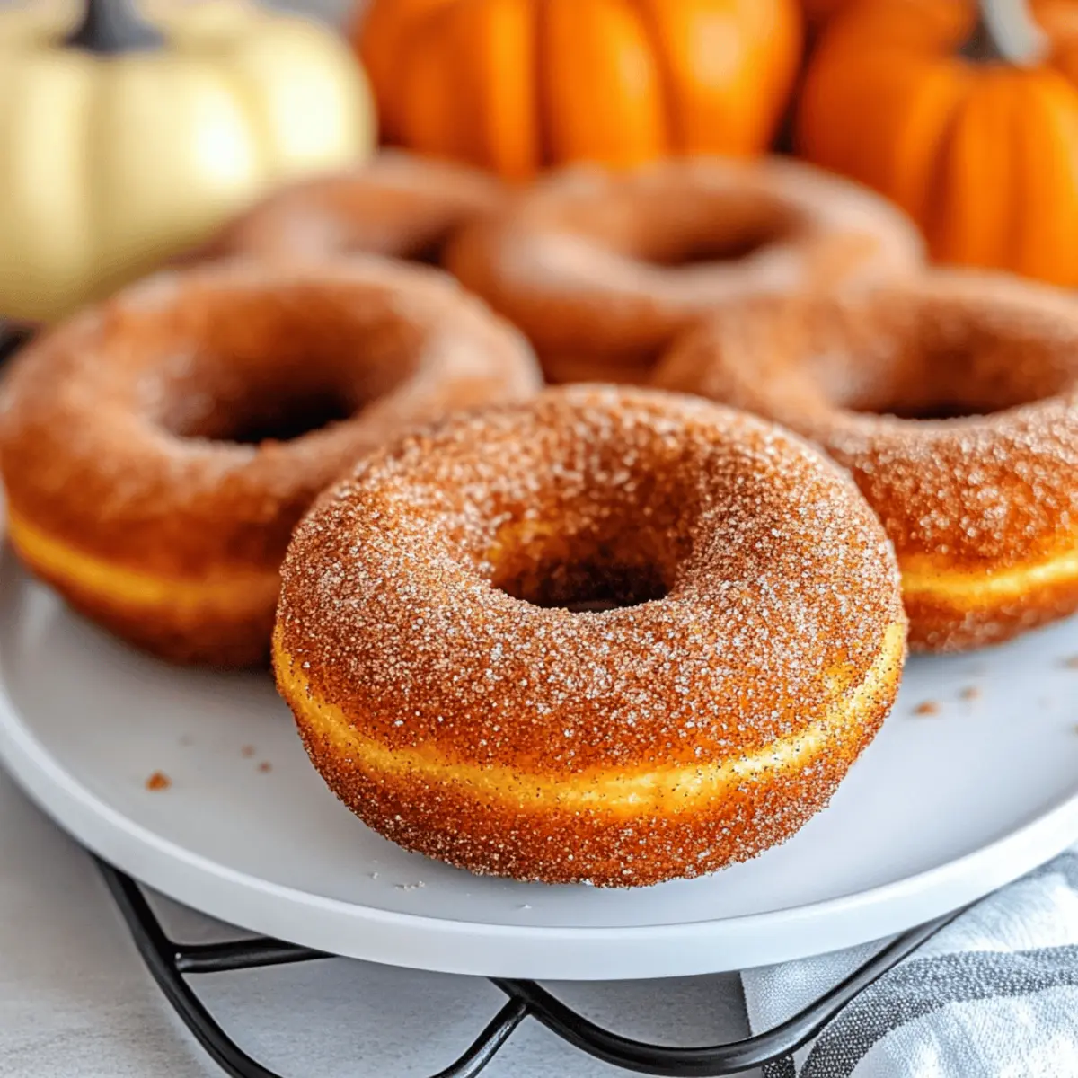 Indulge in Baked Pumpkin Donuts, Light and Flavorful Treats