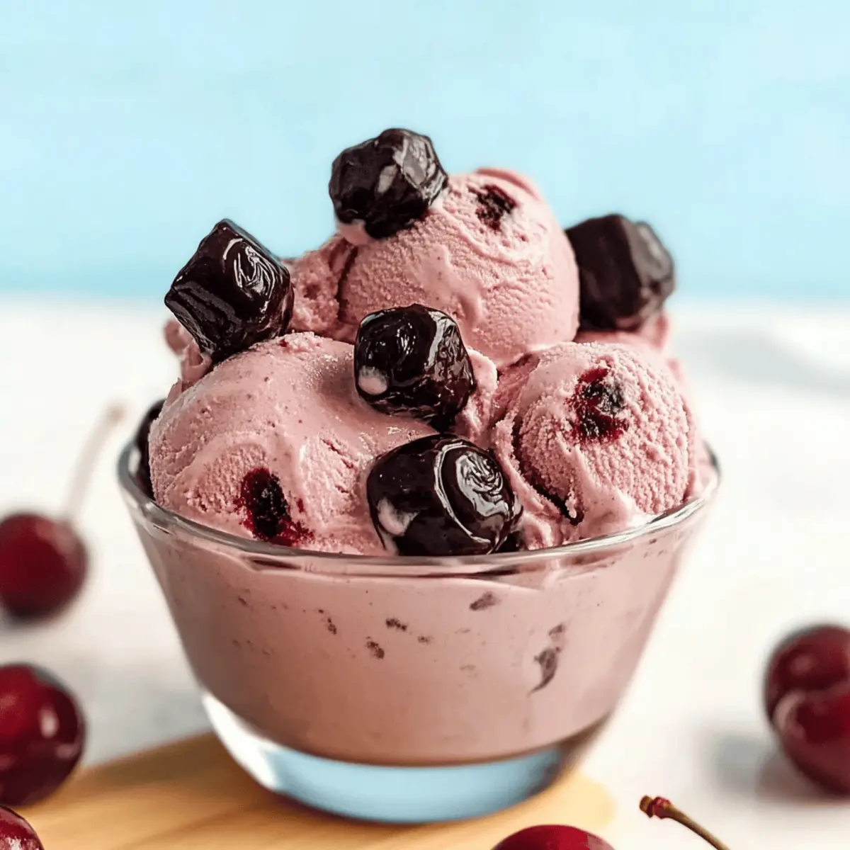 Cherry Garcia Nice Cream Vegan Treat for Guilt-Free Indulgence