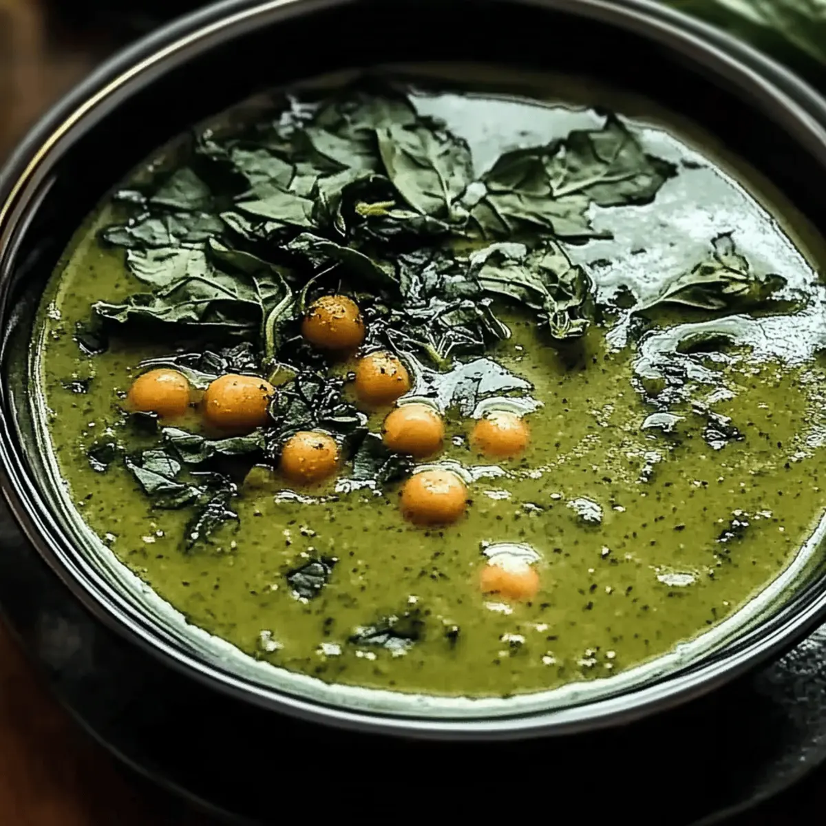 Creamy Green Goddess Herb Soup to Warm Your Soul