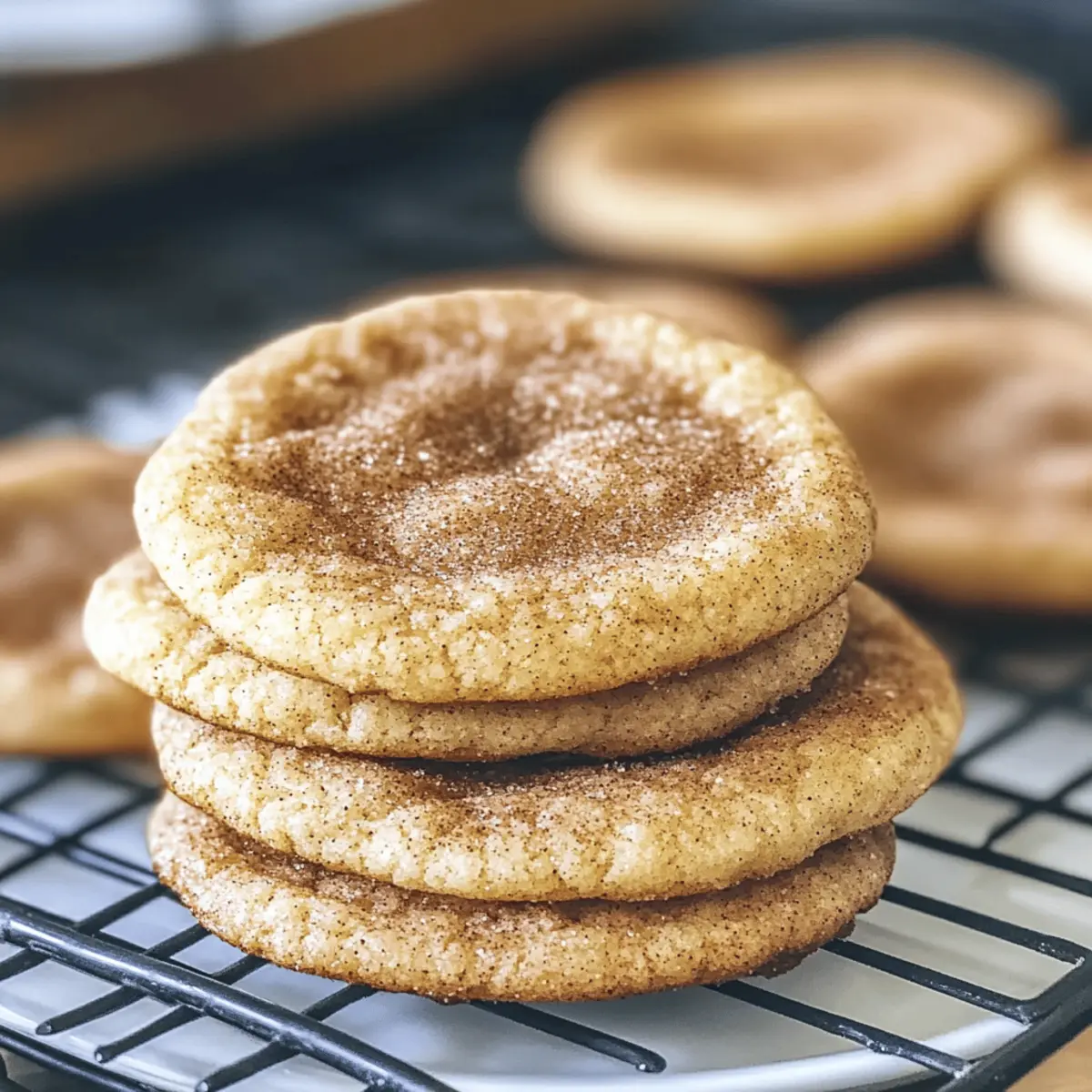 Chewy Snickerdoodle Cookies That Melt in Your Mouth