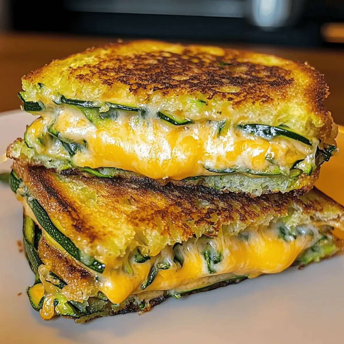 Zucchini Grilled Cheese: Crispy, Cheesy, Low-Carb Goodness