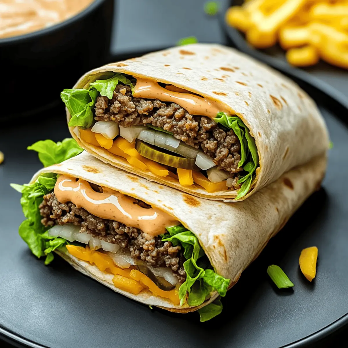 Big Mac Wraps: Your New Favorite Homemade Comfort Food