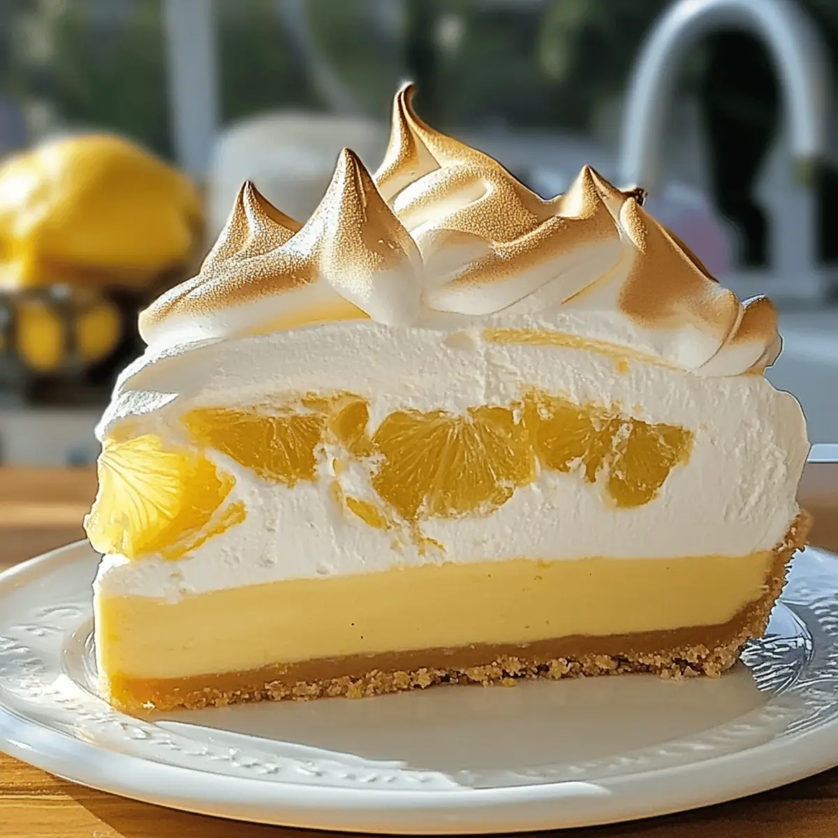 Lemon Meringue Cheesecake: A Zesty Twist on Classic Delight