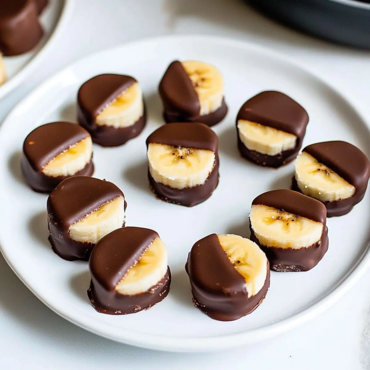 Chocolate Peanut Butter Banana Bites for Your Sweet Cravings