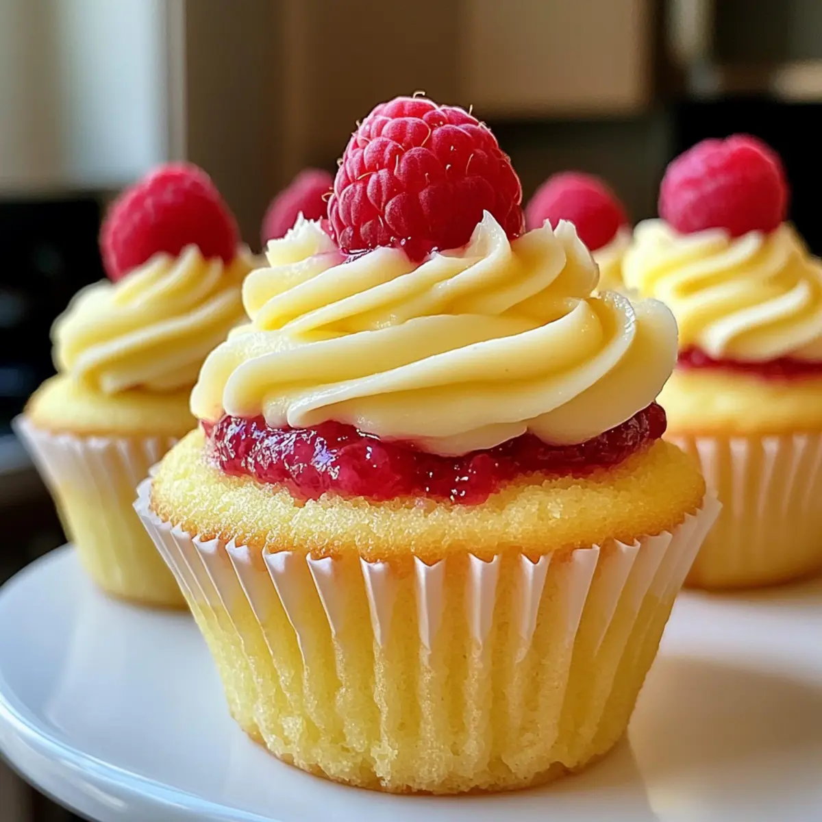 Raspberry Lemon Heaven Cupcakes: Sweet Zesty Bliss Awaits