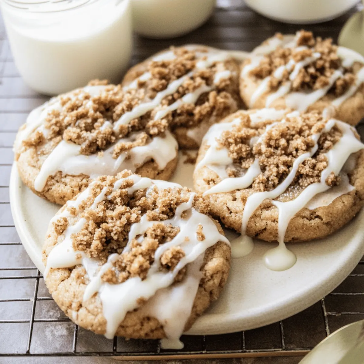 Chewy Coffee Cake Cookies for Cozy Mornings and Snacks