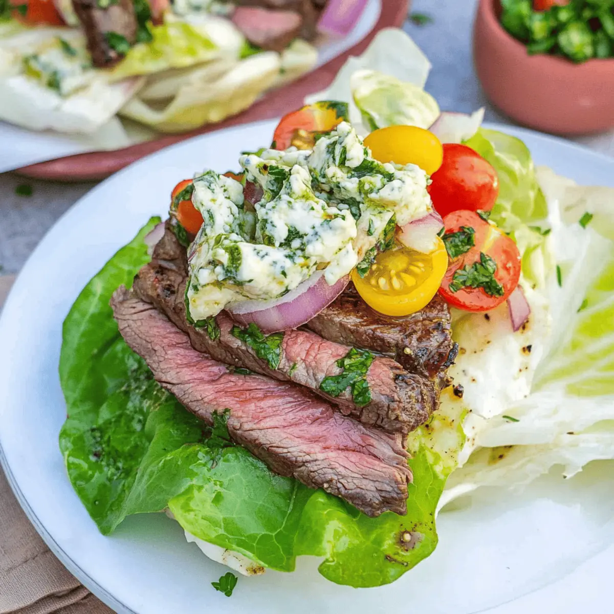 Chimichurri Steak Wedge Salad: A Grilling Game-Changer