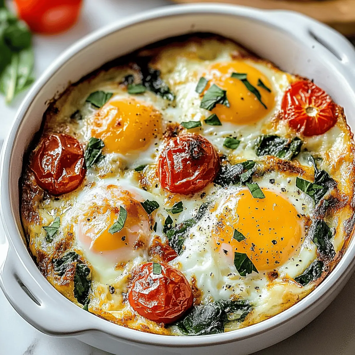Savory Baked Feta Eggs for a Cozy Brunch Experience