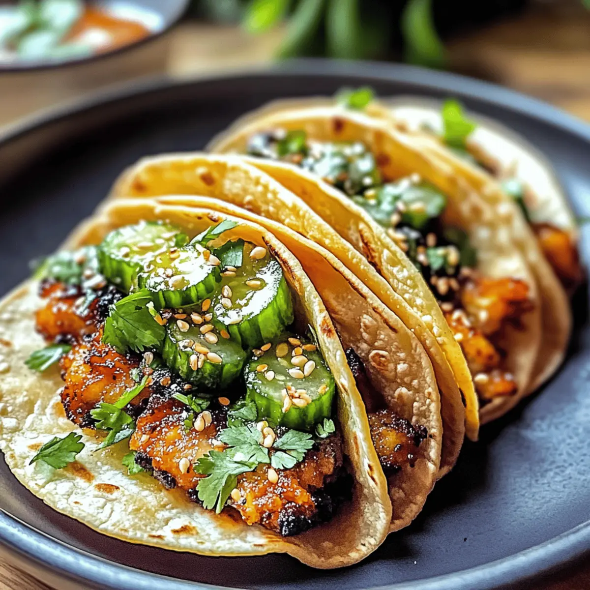 Crispy Smash Dumpling Tacos for Your Quick Weeknight Dinner