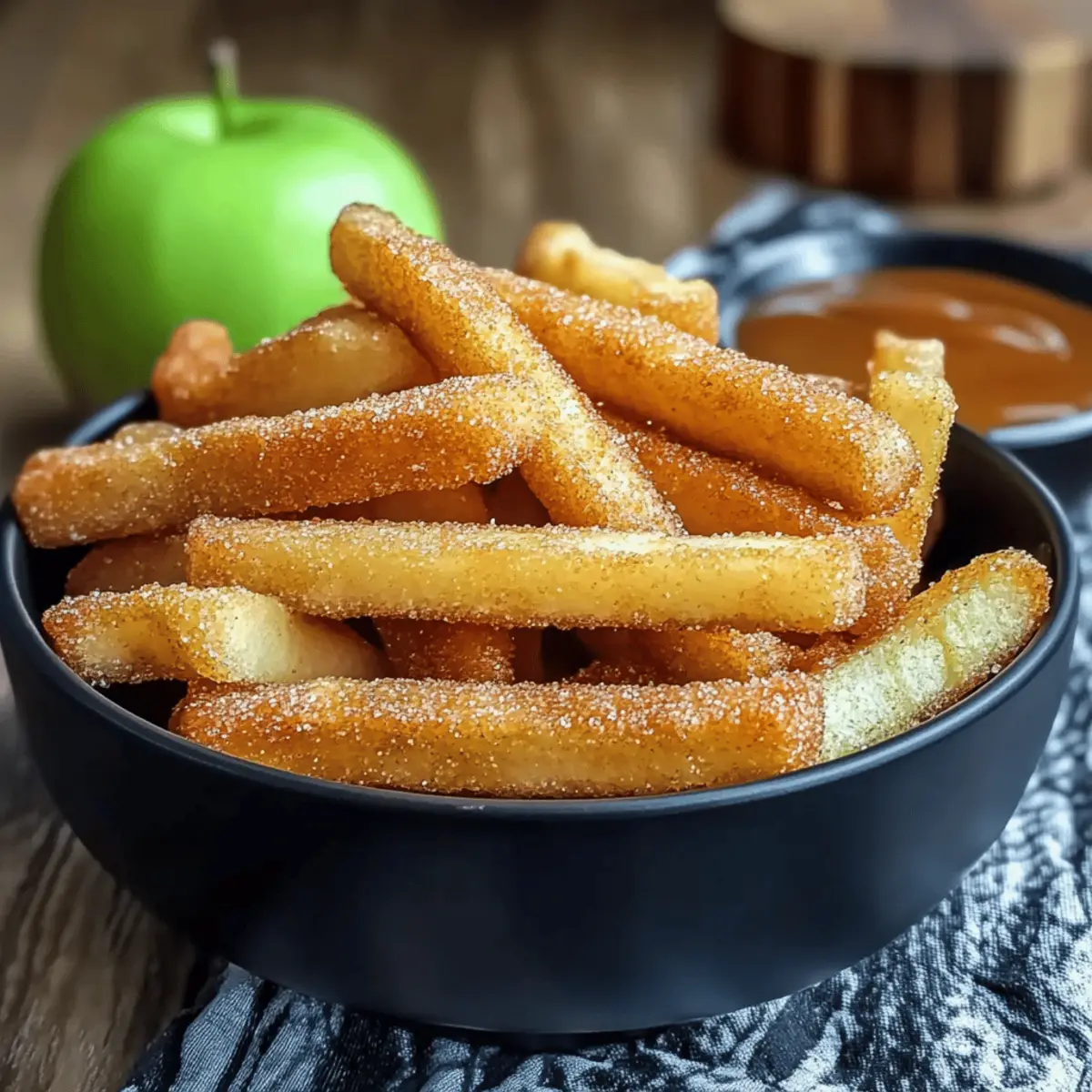 Crispy Air Fryer Apple Fries: Guilt-Free Sweet Delight