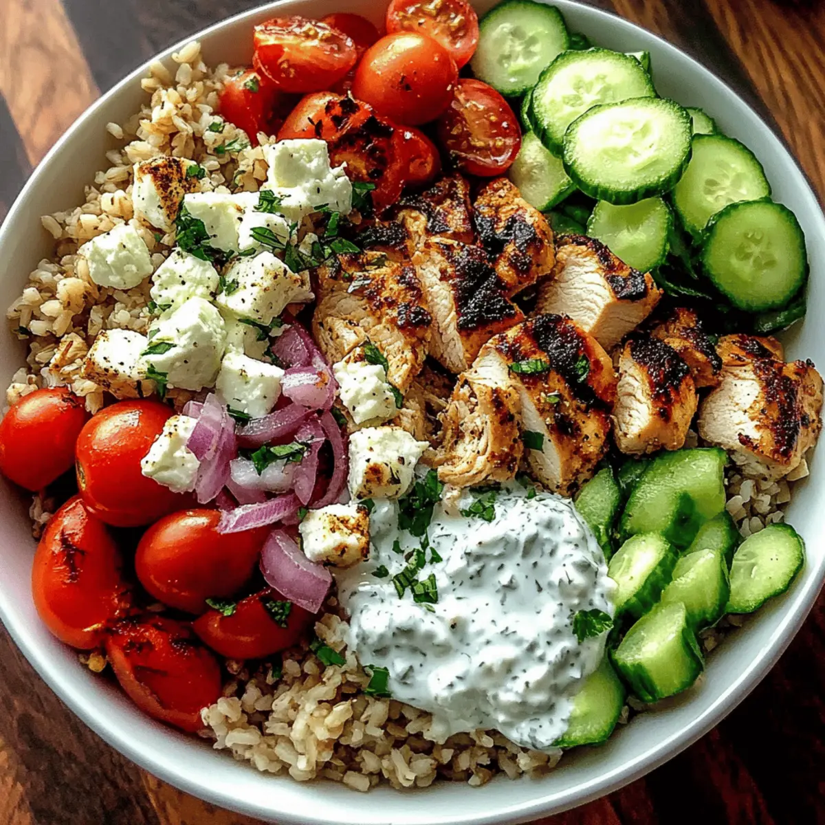 Greek Chicken Gyro Bowls: A Fresh Take on Mediterranean Bliss
