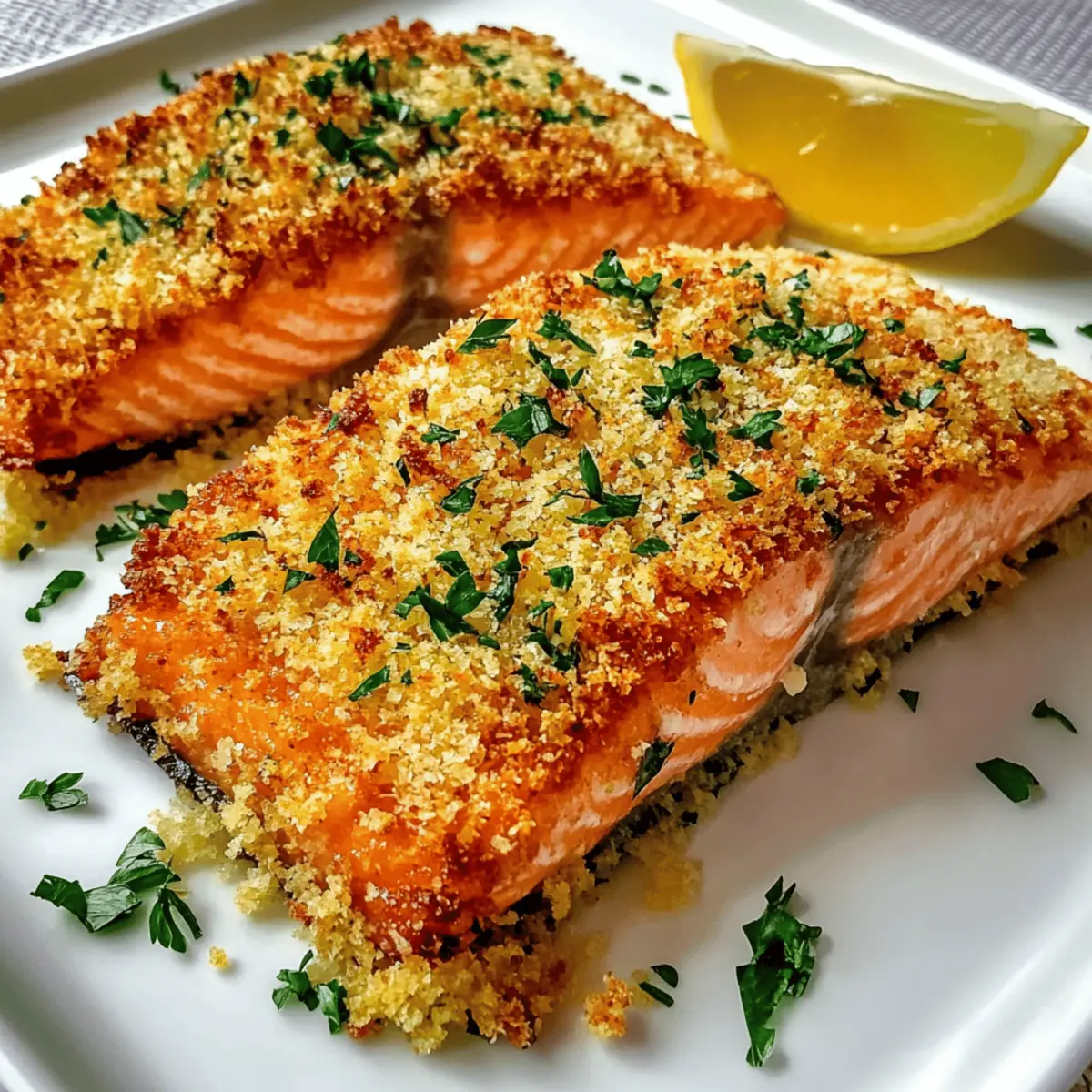 Crispy Baked Parmesan Crusted Salmon for a Flavorful Dinner
