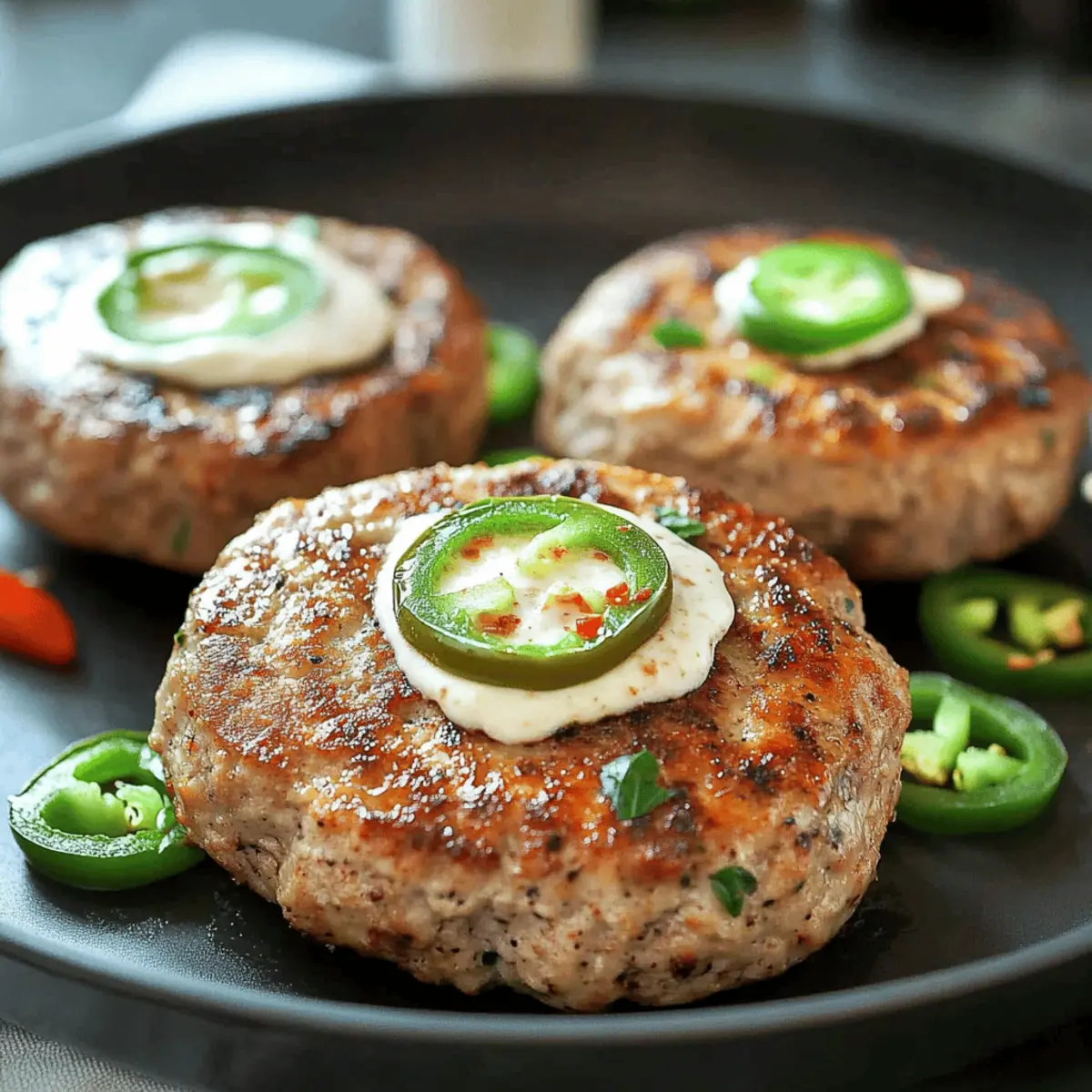 Flavor-Packed Jalapeño Popper Turkey Burgers You’ll Crave