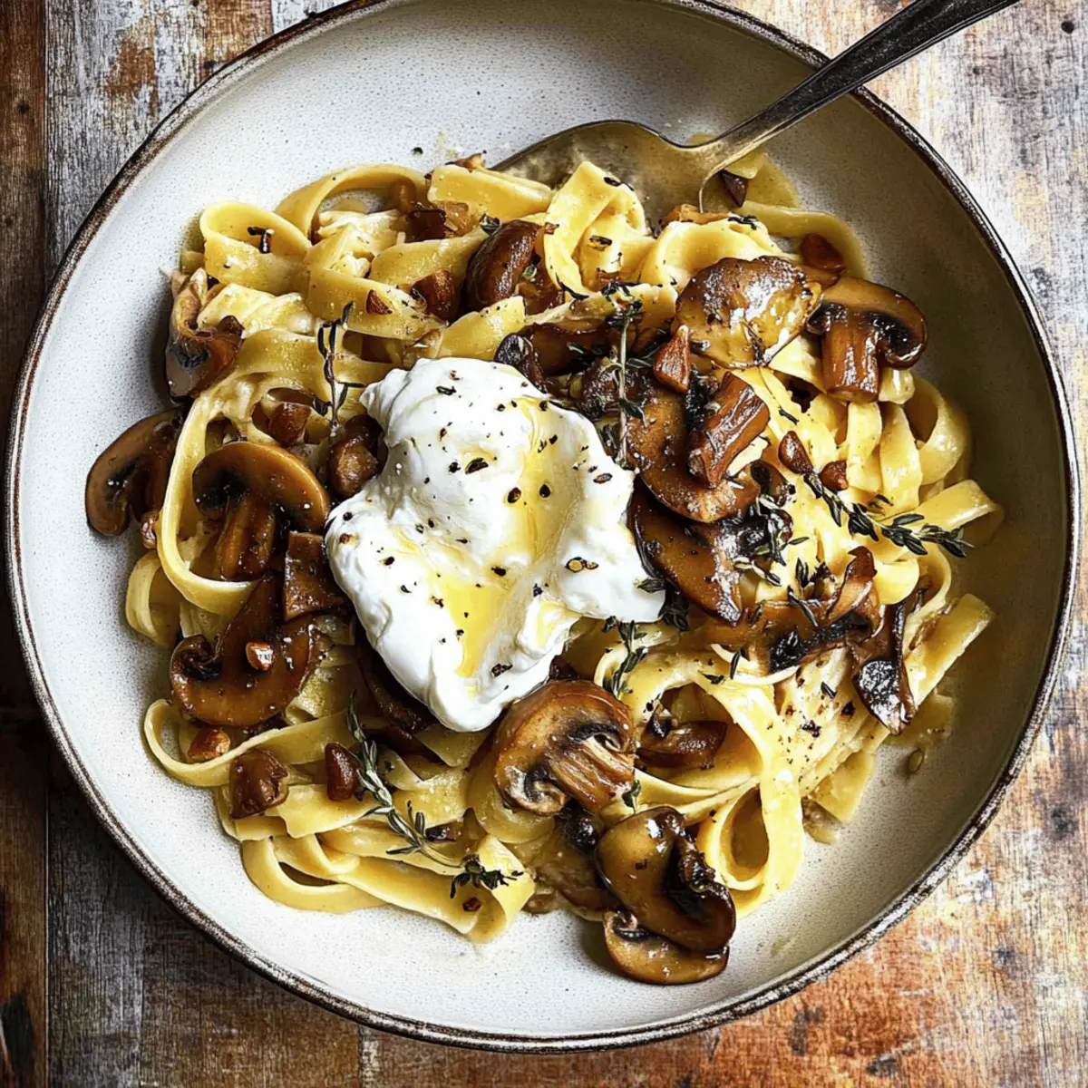 Balsamic Wild Mushroom Pasta Ready in Just 15 Minutes