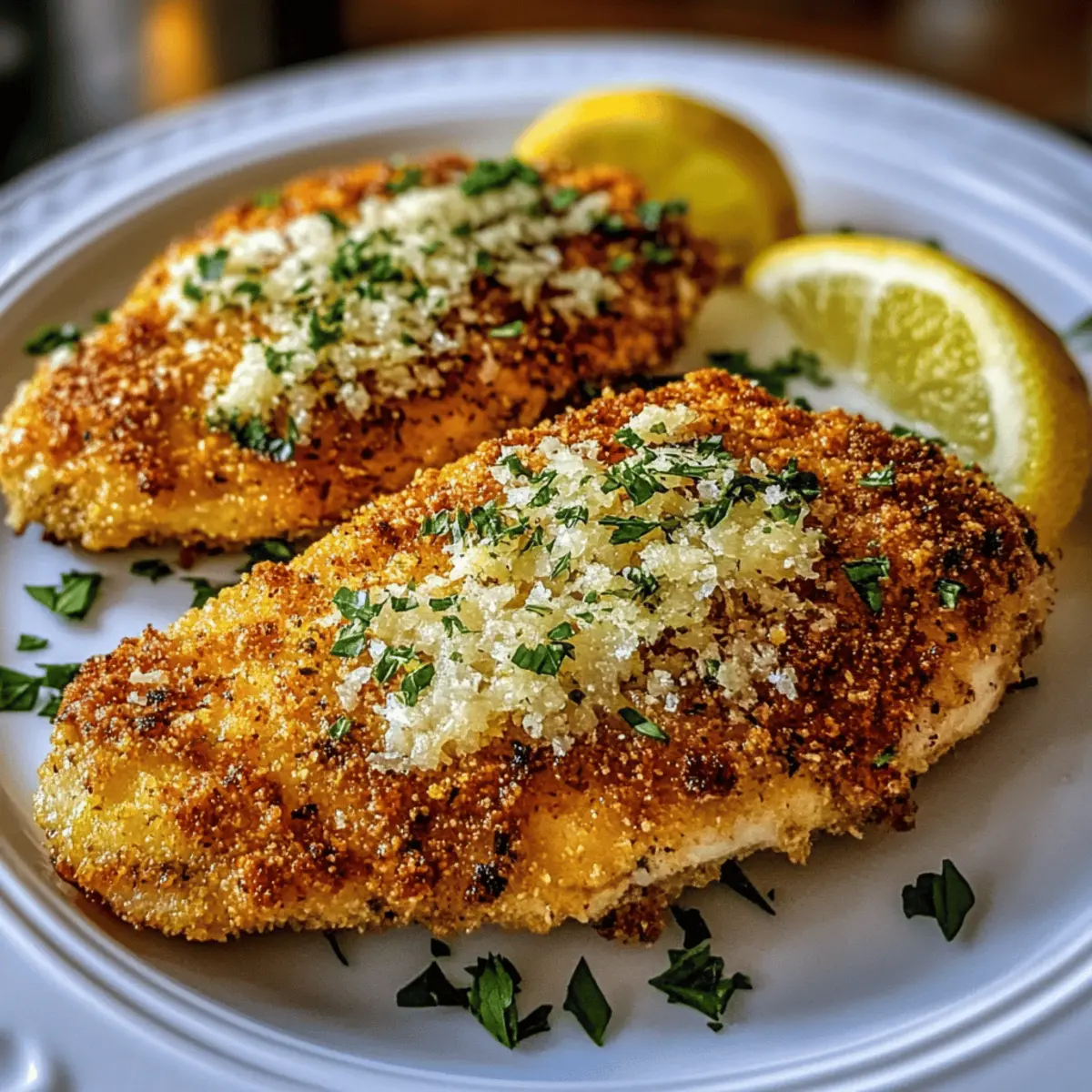 Crispy Herb-Infused Parmesan-Crusted Chicken You’ll Love