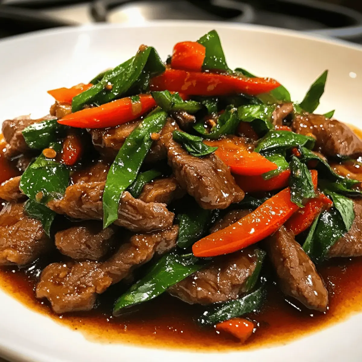 Thai Basil Beef Stir-Fry: A Quick Flavor Party at Home