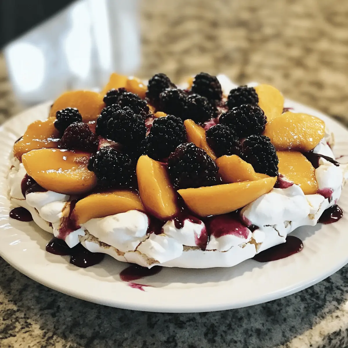 Peach Blackberry Pavlova: Your Ultimate Summer Dessert Delight