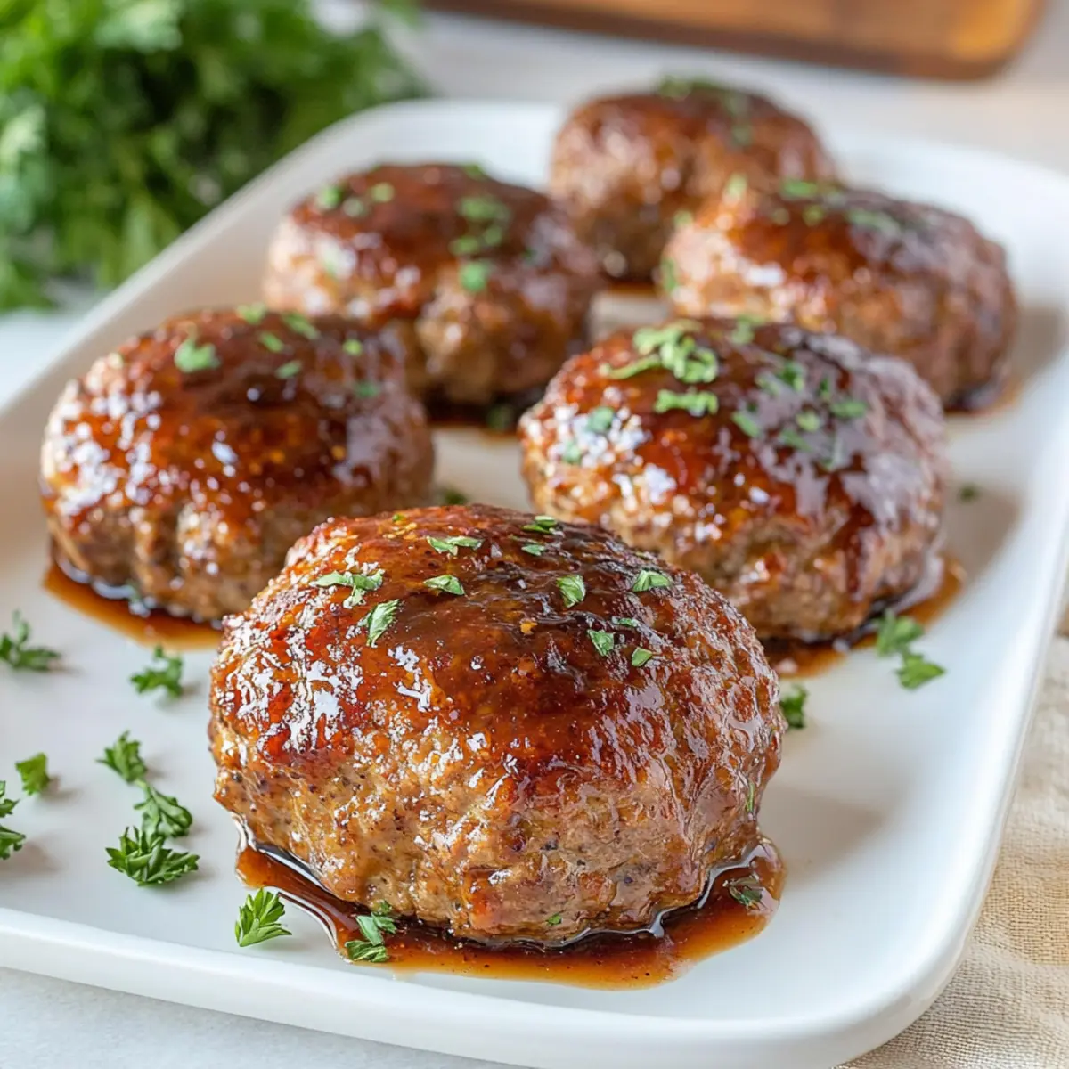 Savory Turkey Meatloaf with Sweet Balsamic Glaze Delights