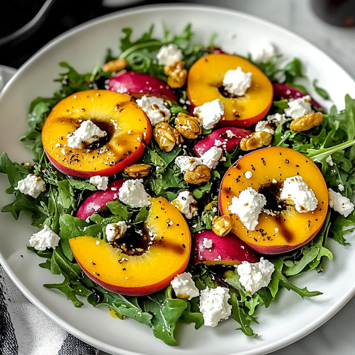 Peach Feta Salad: A Sweet Summer Delight to Savor