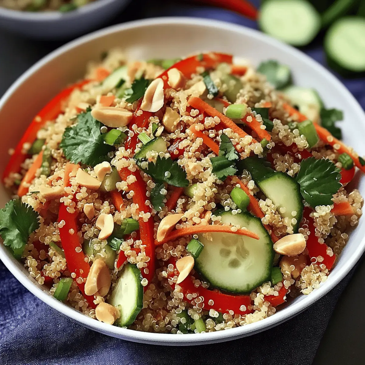 Thai Quinoa Crunch Salad: Fresh, Flavorful, and Easy to Make