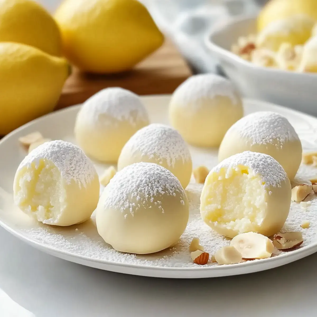 Tangy Lemon Truffles: Melt-in-Your-Mouth Citrus Bliss