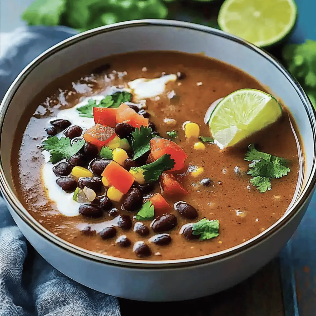 Creamy Bean & Tomato Soup to Warm Your Soul in 15 Minutes