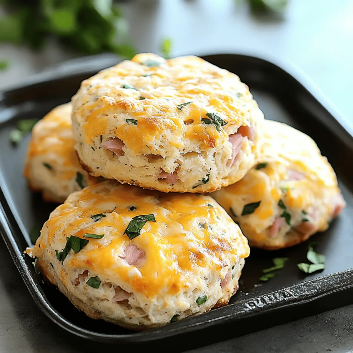 Savory Breakfast Protein Biscuits for Busy Mornings