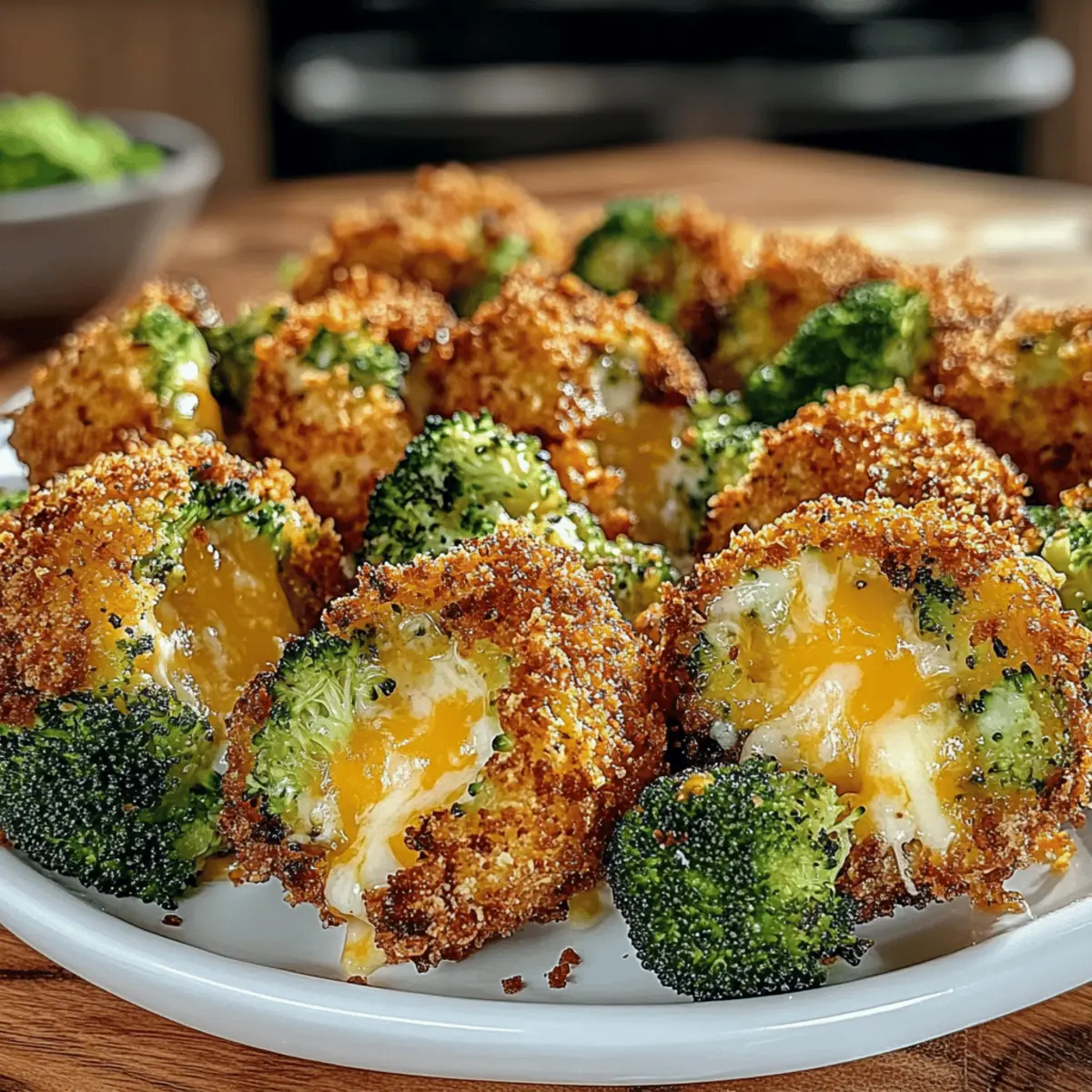 Crispy Broccoli Cheddar Poppers for Guilt-Free Snacking