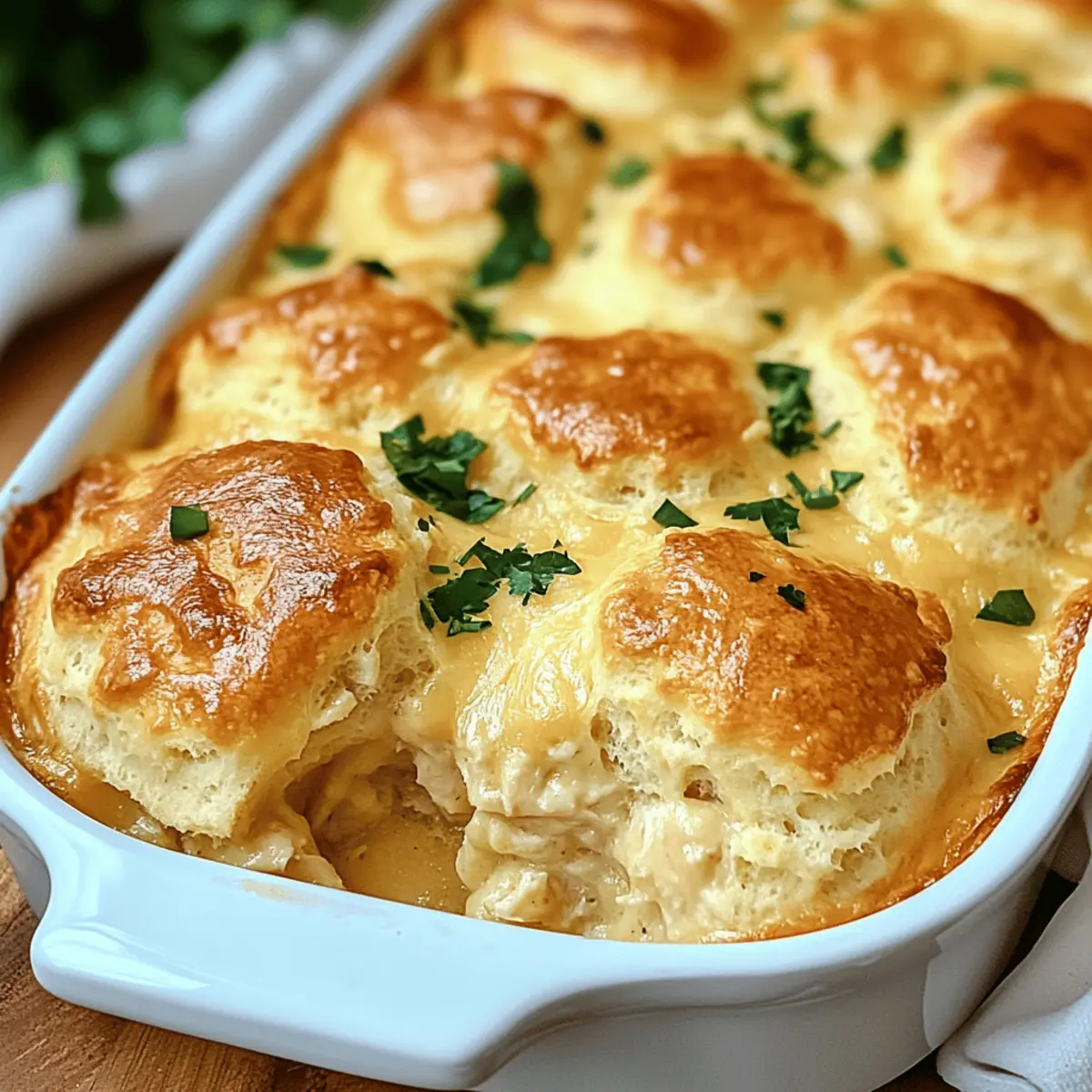 Cheddar Bay Chicken Cobbler That Warms Every Heart