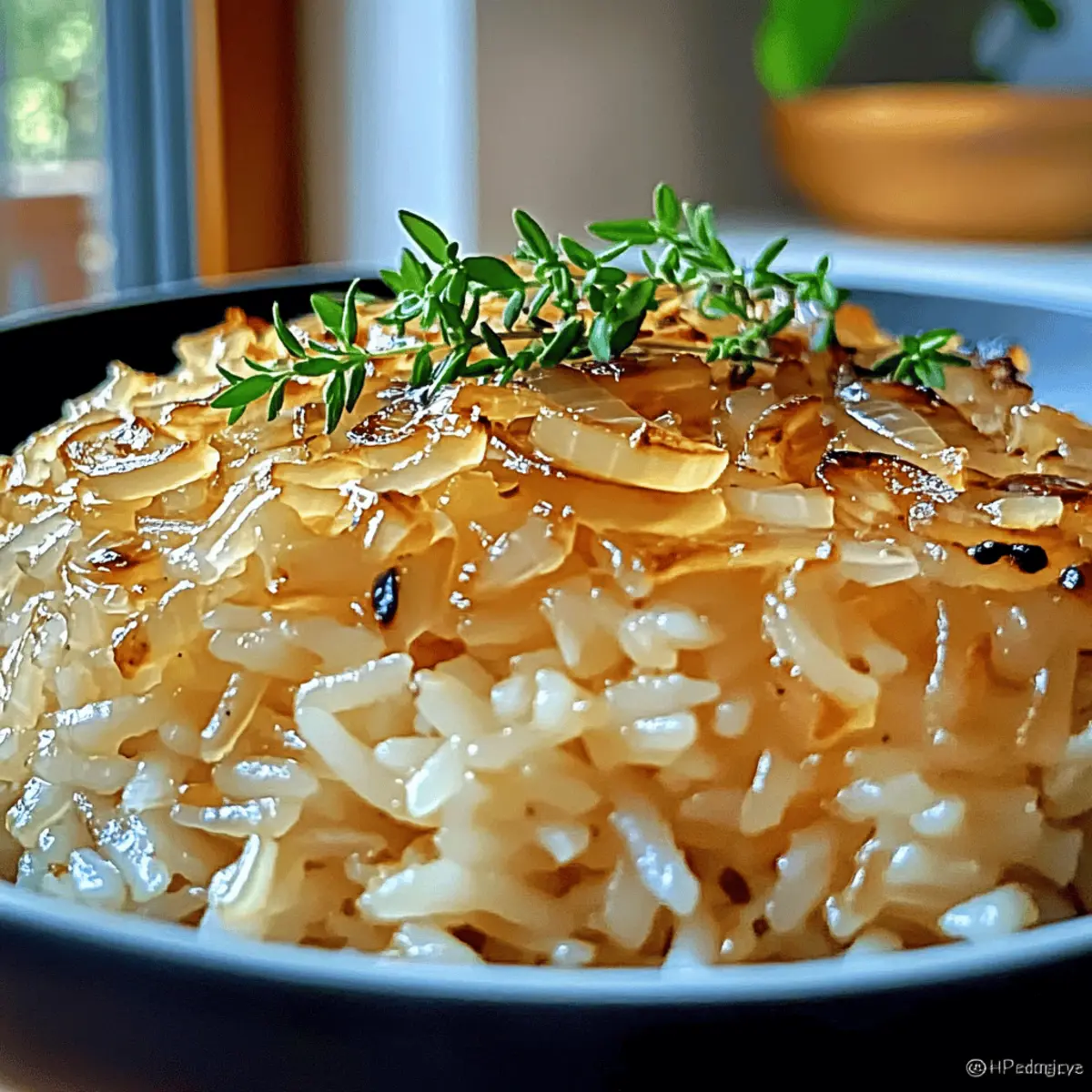 Savory French Onion Butter Rice: Comfort in Every Bite