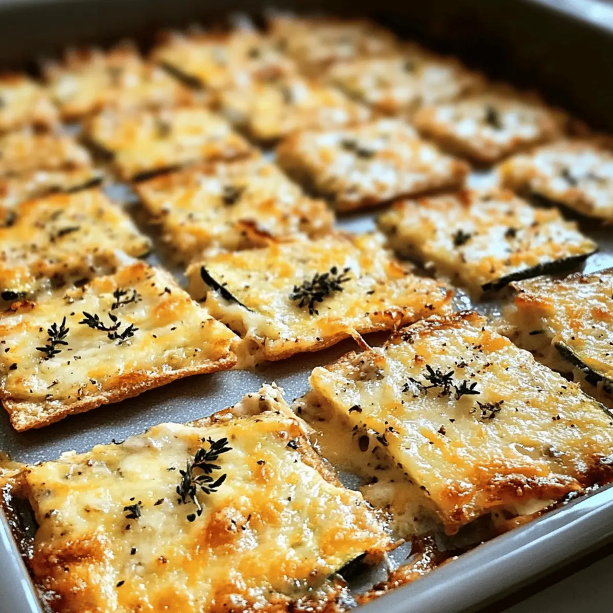 Herb-Infused Keto Cheese Crackers for Guilt-Free Snacking
