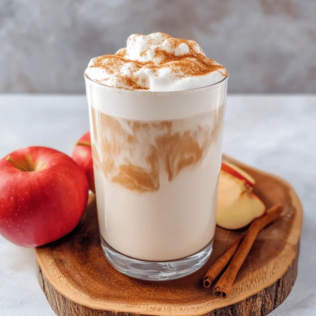 Iced Apple Crisp Cream Chai Latte – Your Cozy Fall Treat