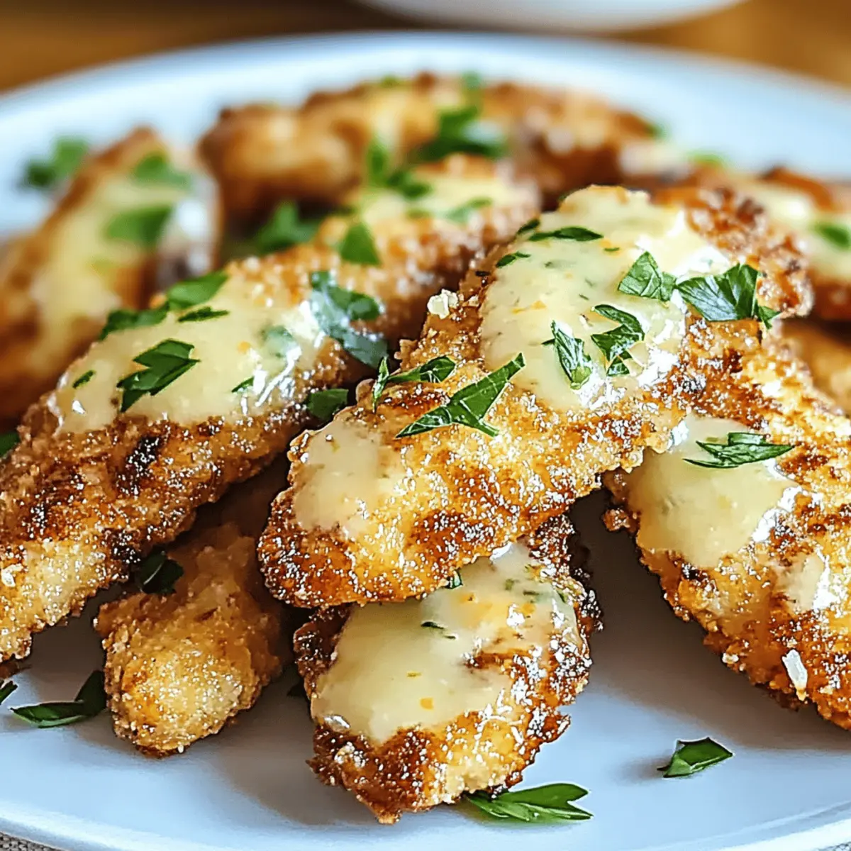 Zesty Lemon Garlic Parmesan Chicken Tenders for Busy Nights