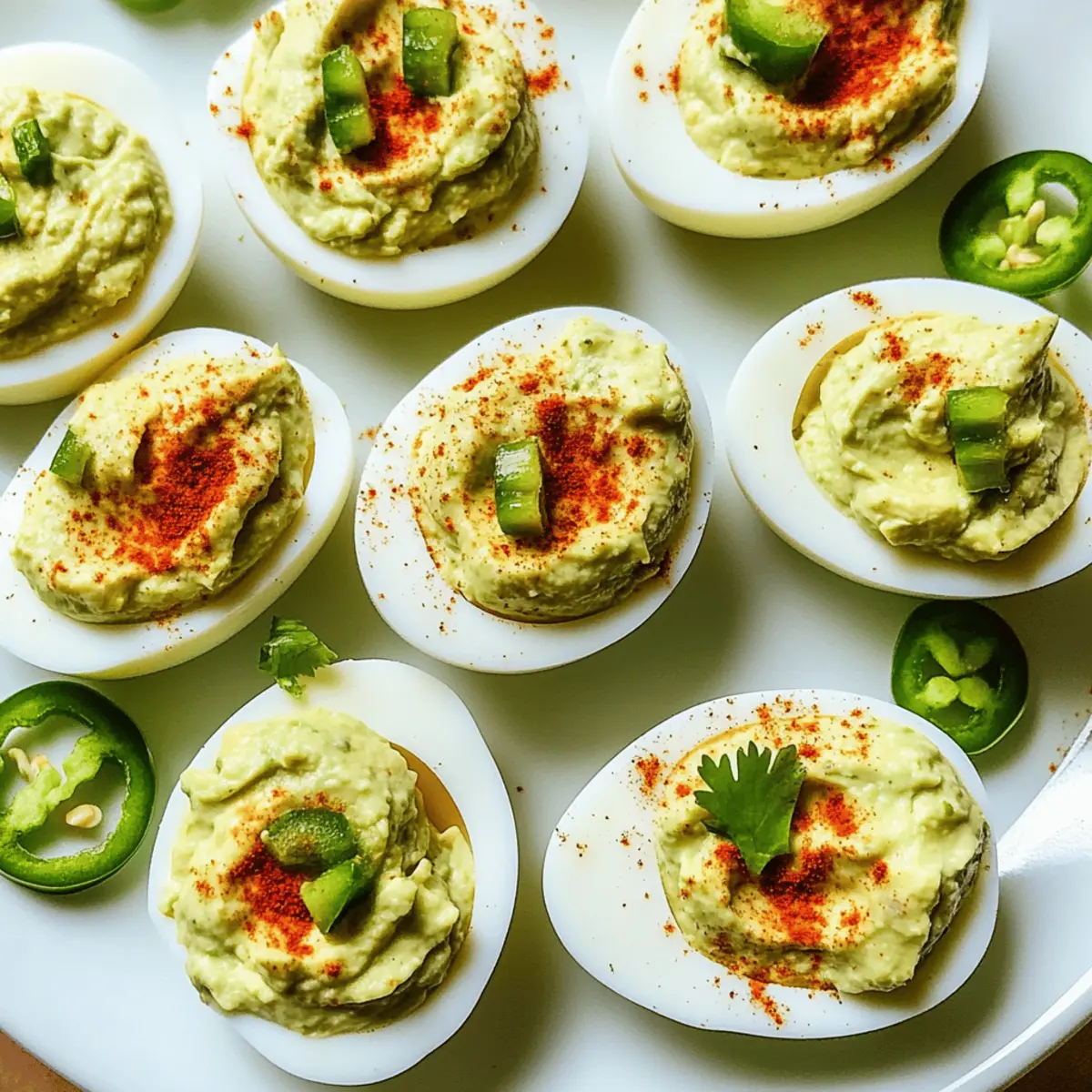 Spicy Mexican Deviled Eggs That Wow Every Taste Bud!