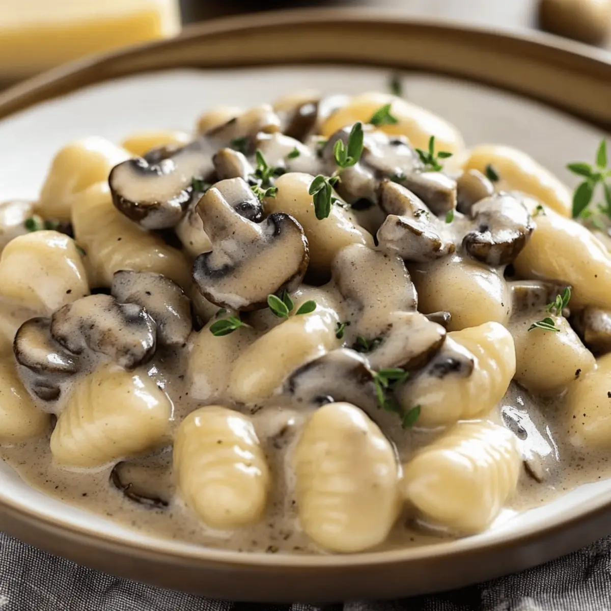Mushroom Gnocchi: A Creamy Comfort Food Dream Come True