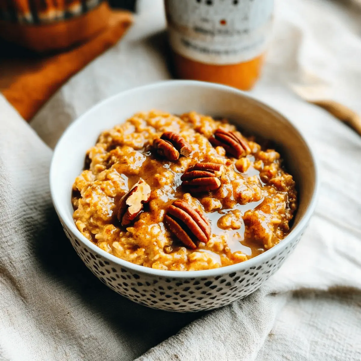 Slow Cooker Pumpkin Pie Oatmeal for Cozy Fall Mornings