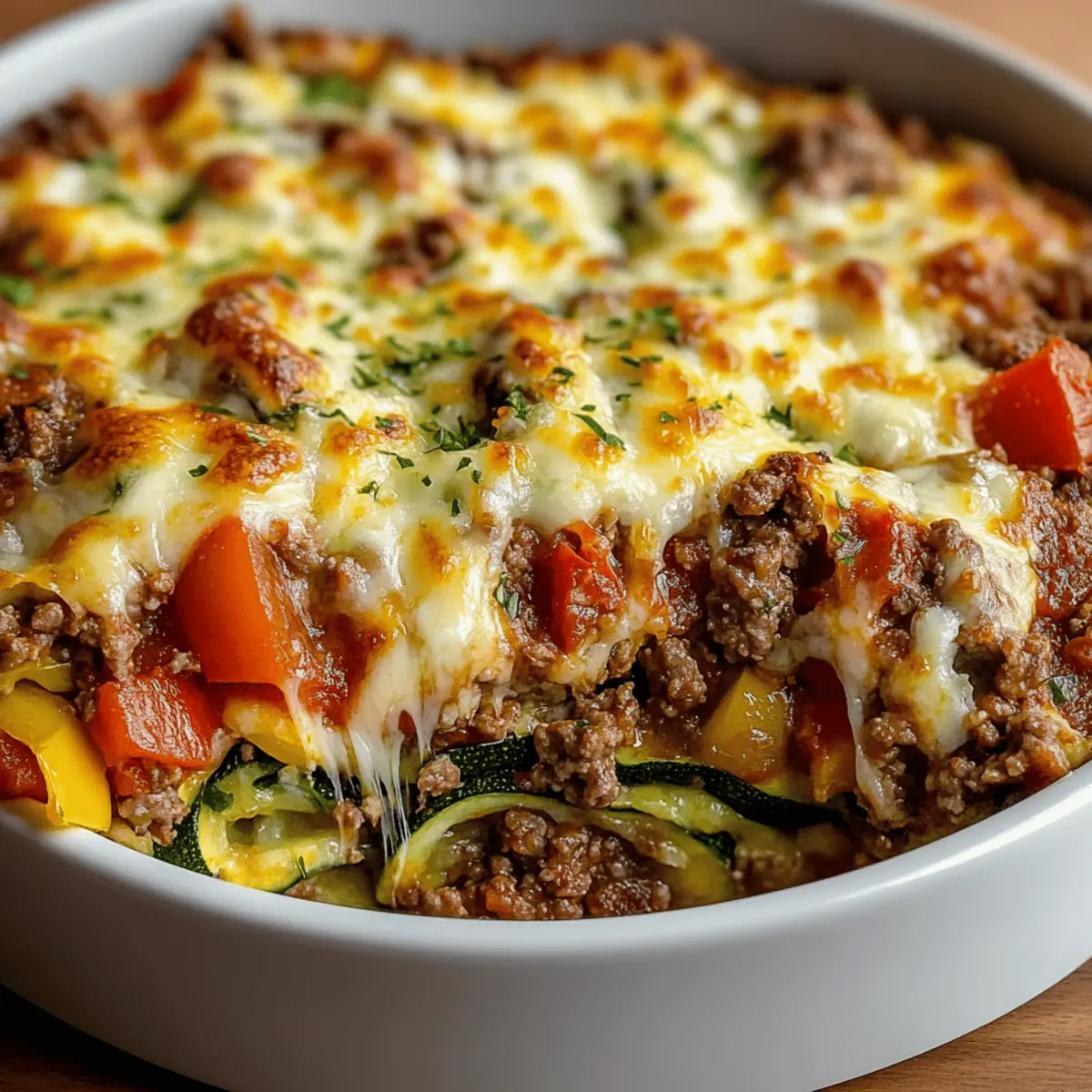 Delicious Zucchini Pizza Casserole for a Healthy Twist