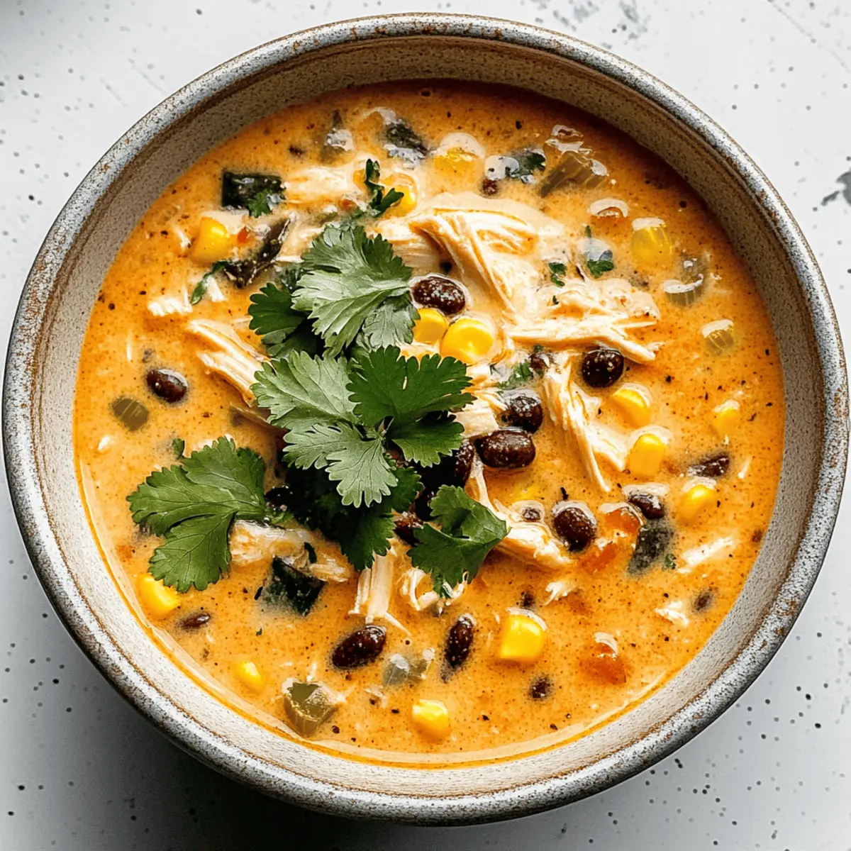 Creamy Chicken, Poblano, and Black Bean Soup for Cozy Nights