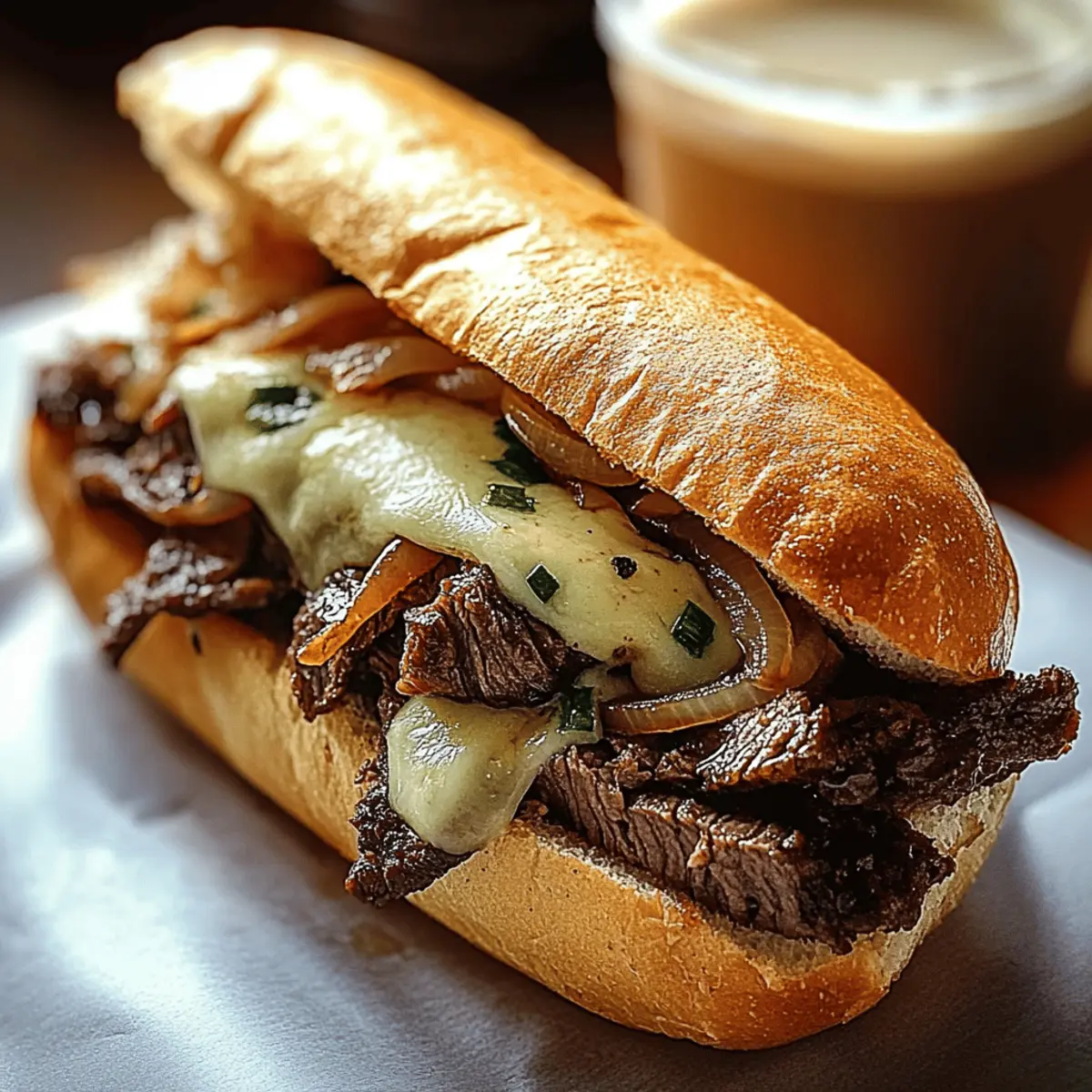 Ultimate Philly Cheese Steak Sandwich: Homemade Comfort Awaits
