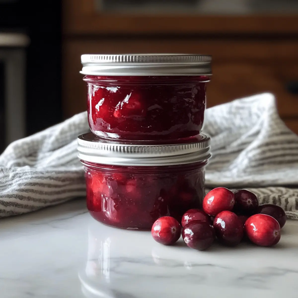 Homemade Cranberry Apple Jam for Irresistible Holiday Mornings