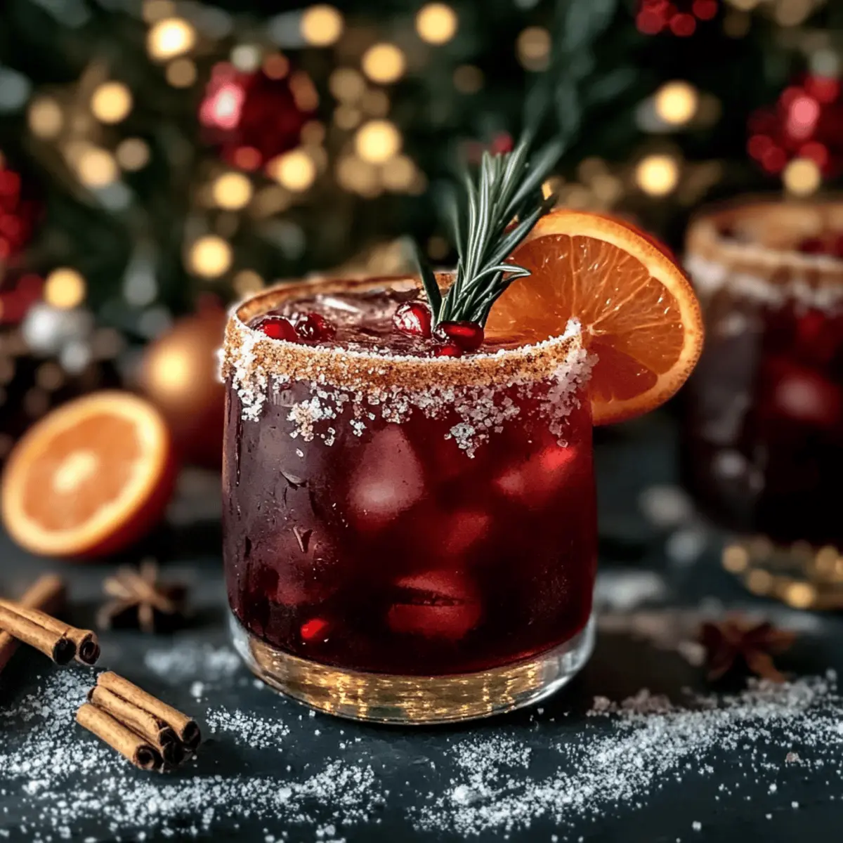 Spiced Christmas Margarita: A Cozy Sip of Holiday Cheer