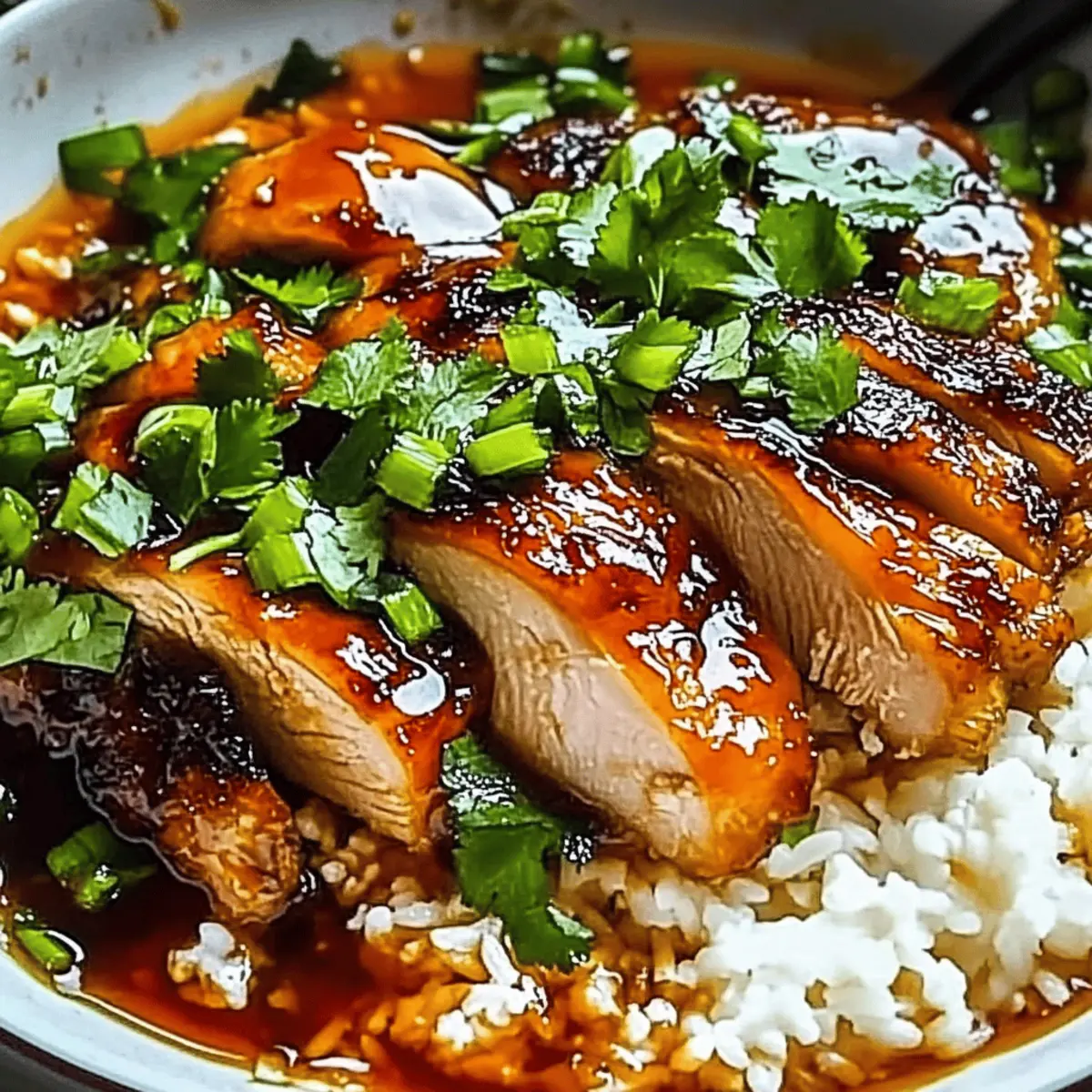 Caramelised Soy Chicken in Ginger Broth: Comfort in a Bowl